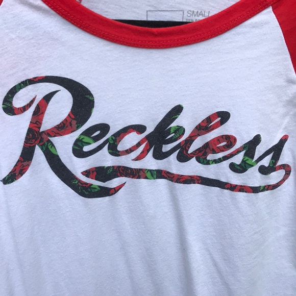 Reckless baseball tee - Picture 2 of 2